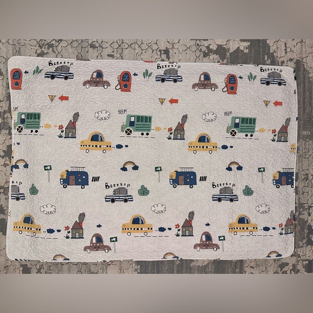 Tummy Time Play Mat with Grips (washable)